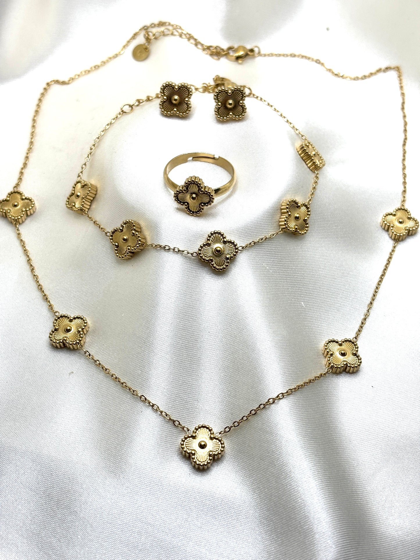 Parure Trèfle Gold