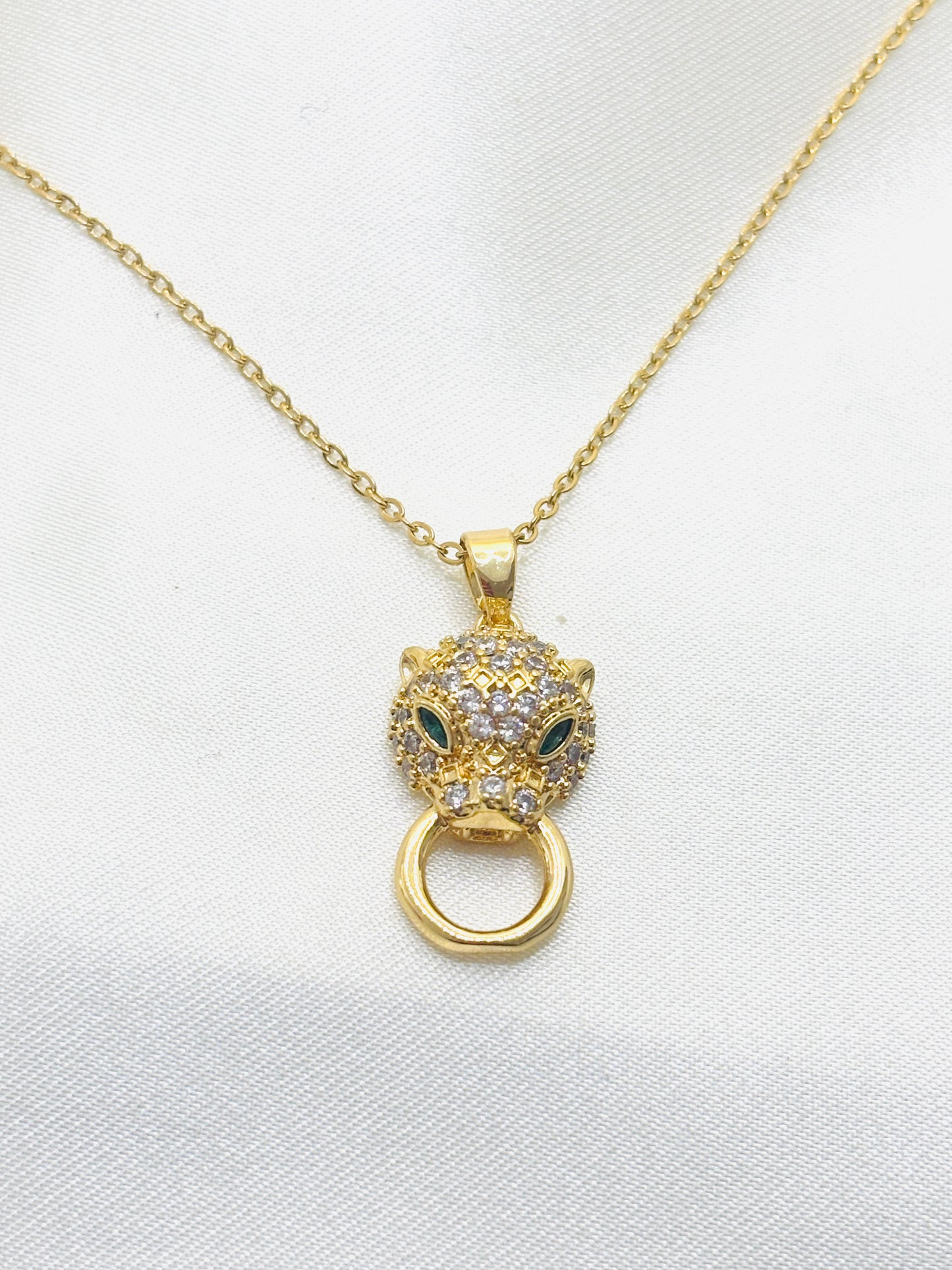 Collier Jaguar Strass