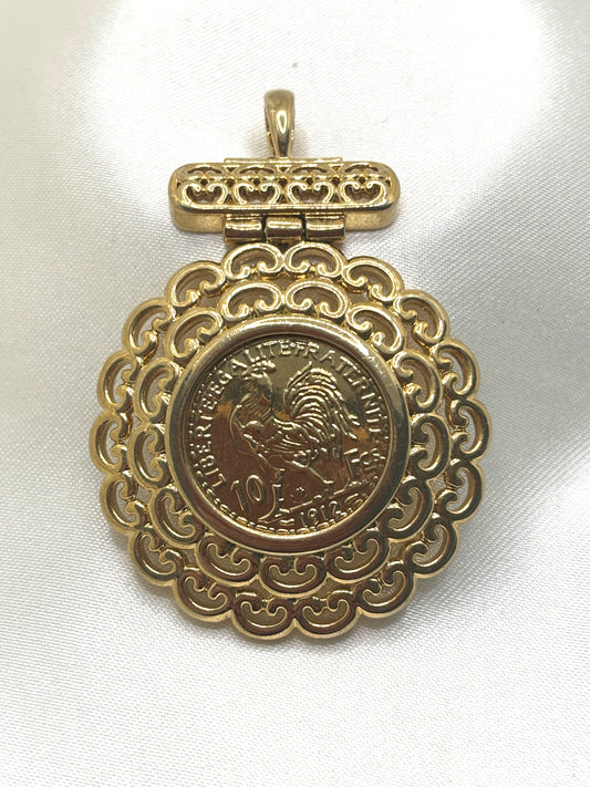 Pendentif Coq Lalla