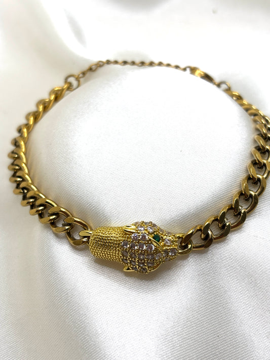 Bracelet Jaguar Strass