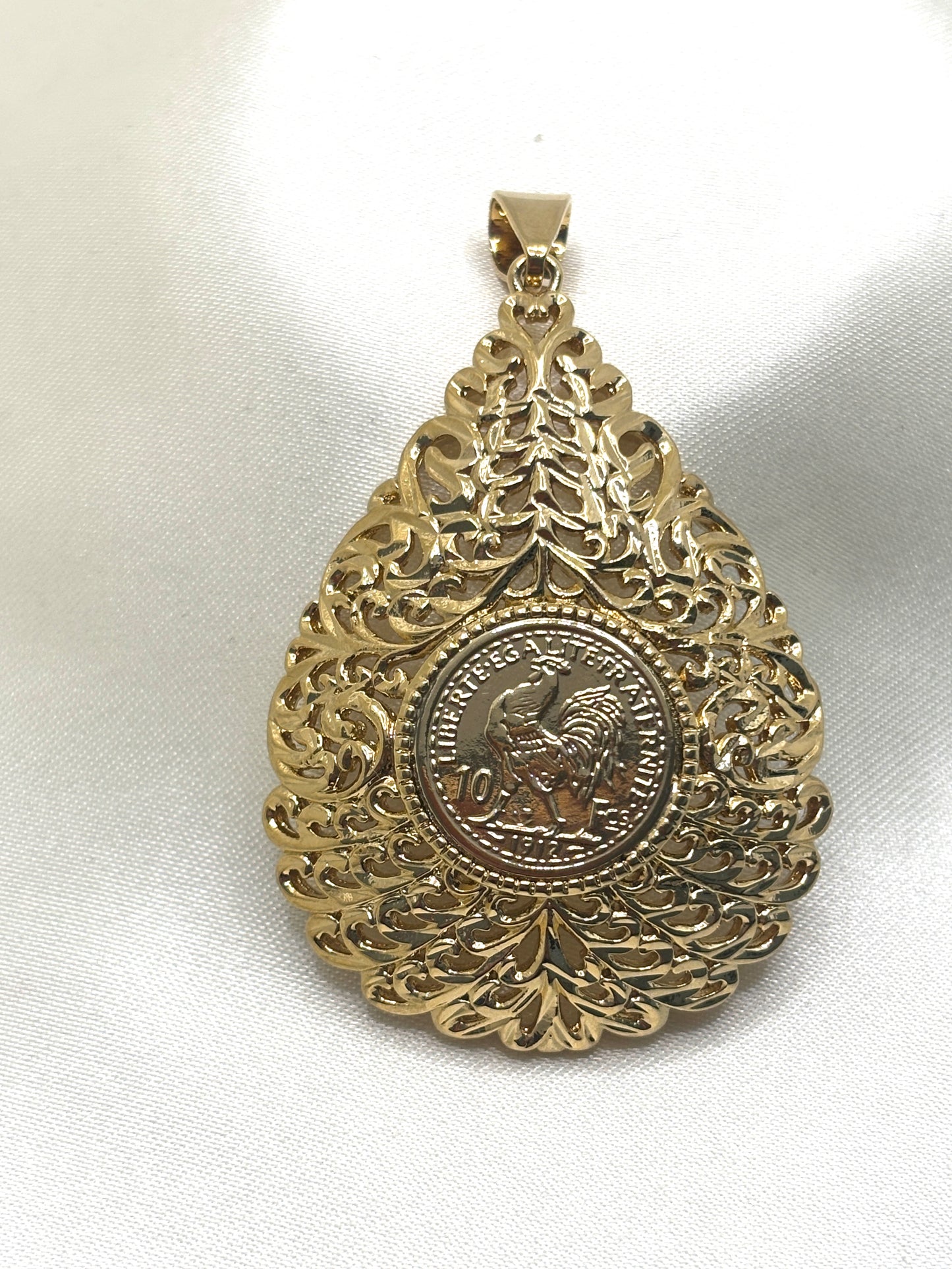 Pendentif Coq Amandine