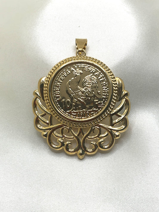 Pendentif Coq Taj