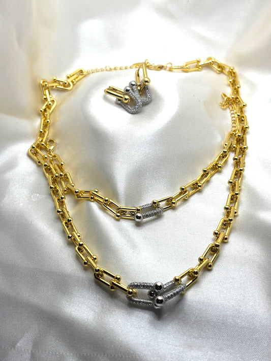 Parure Tiffany Argenté