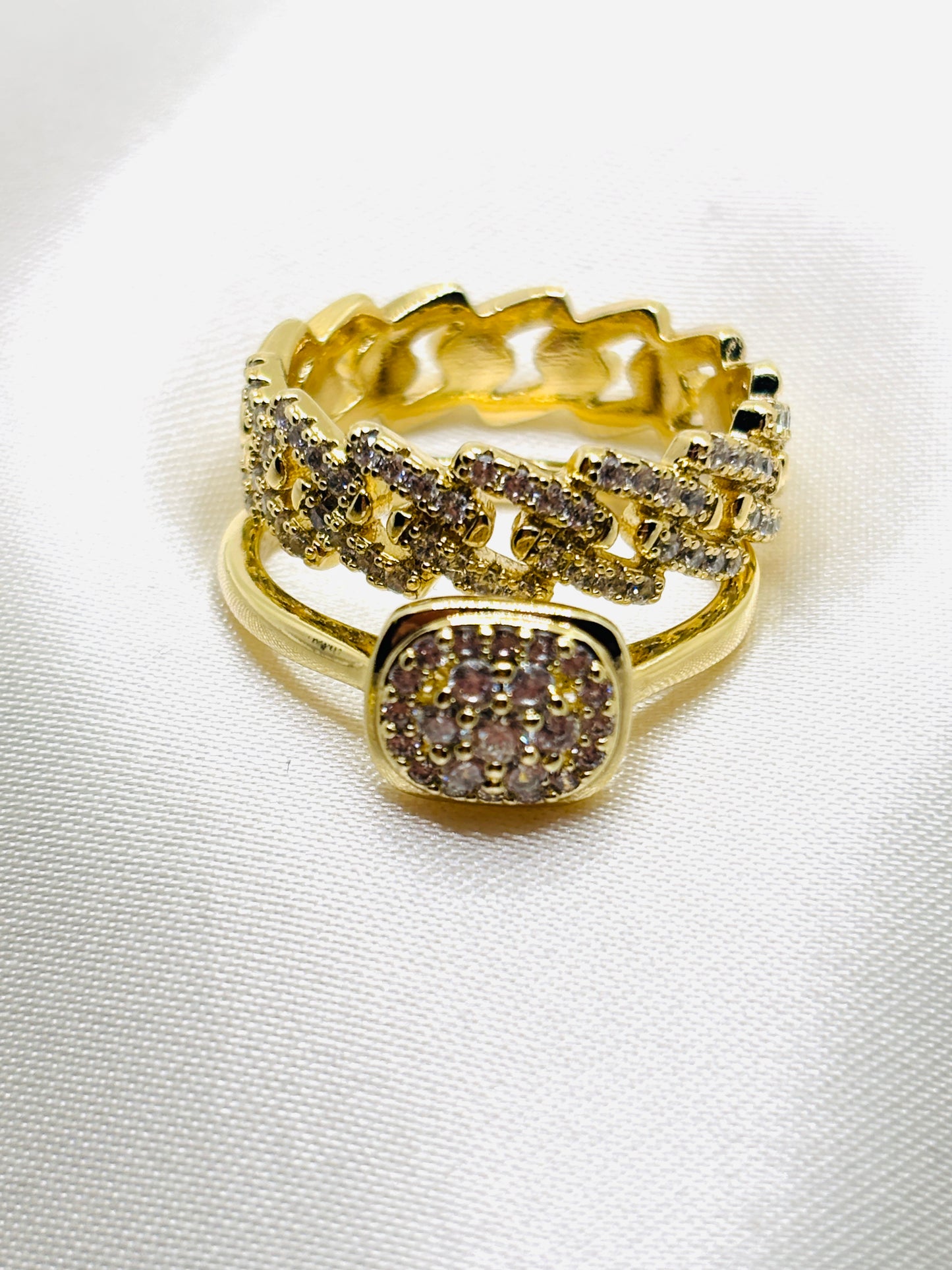 Bague de Mariage Strass
