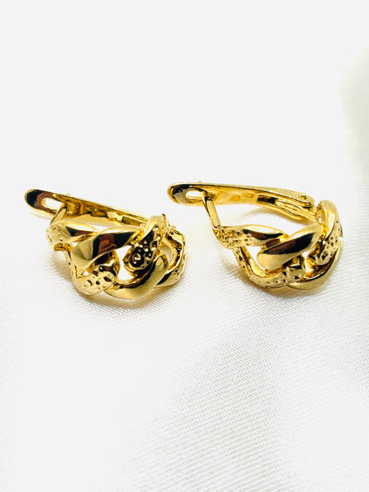 Boucles d'Oreilles Ras de Coup
