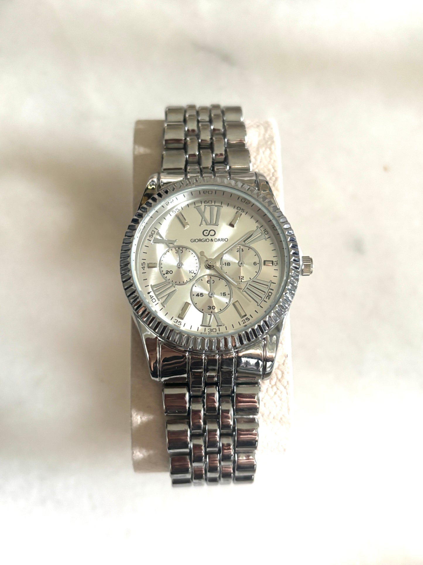 Montre Argenté Gris