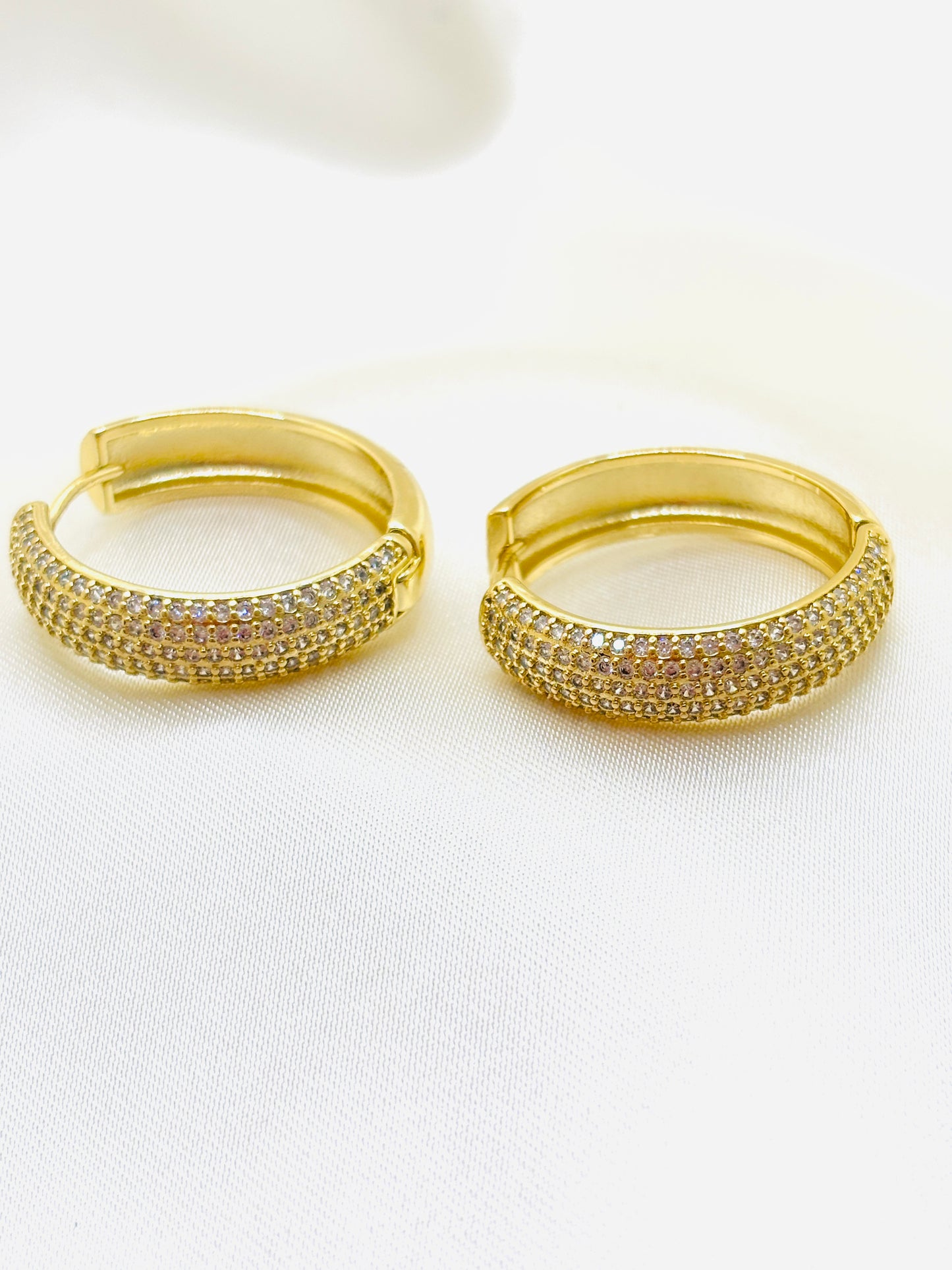 Boucles Diva Strass